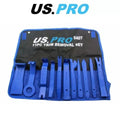 US PRO Door Panel & Trim Removal Tool 11 Piece Interior Trim Clip Tool