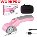 WORKPRO Cordless Electric Scissor 4.0V Rotary Cutter 2000mAh