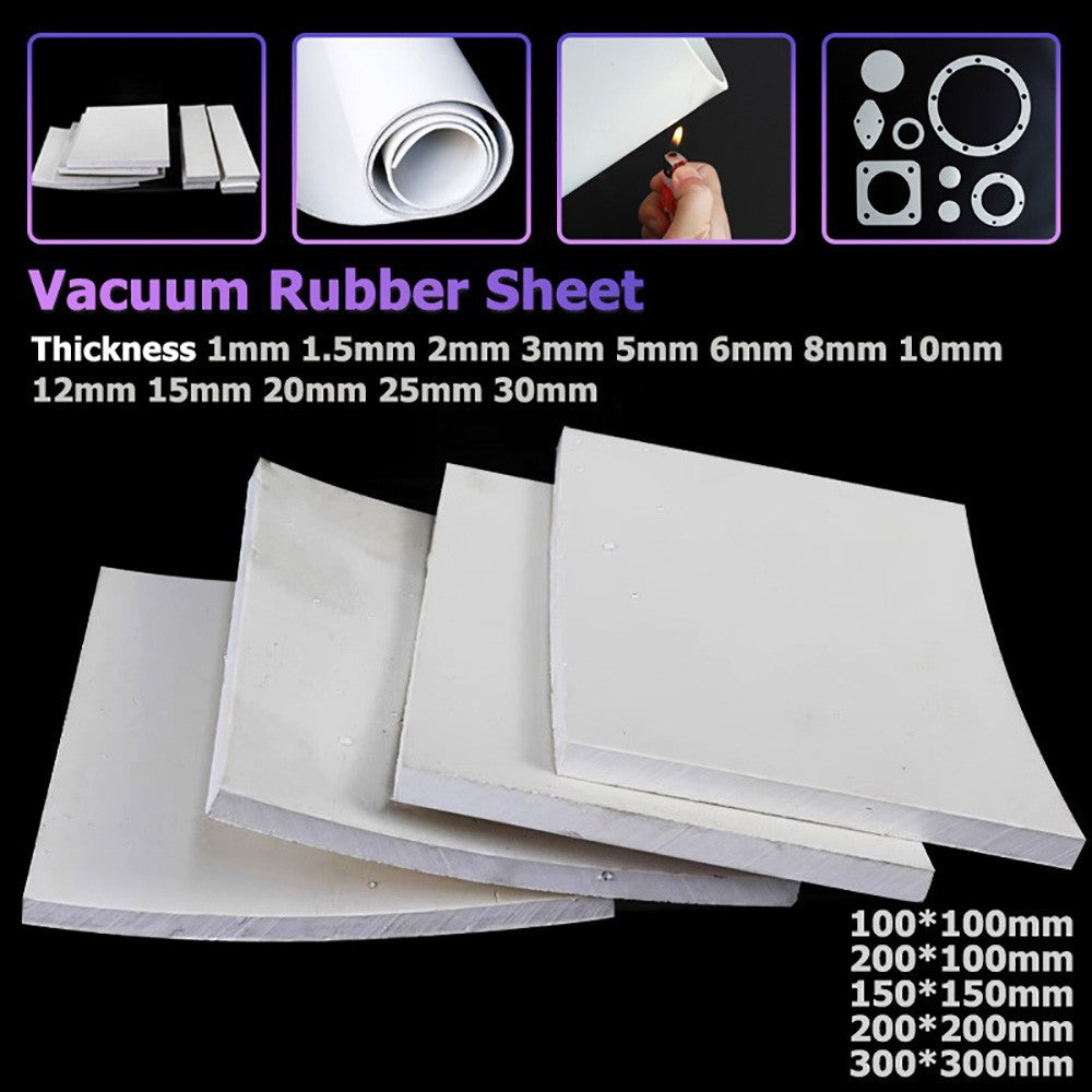 White Rubber Sheet Matting
