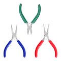 WORKPRO 3PACK Jewelry Pliers Needle Nose Plier/Chain Nose Plier Round Nose Plier