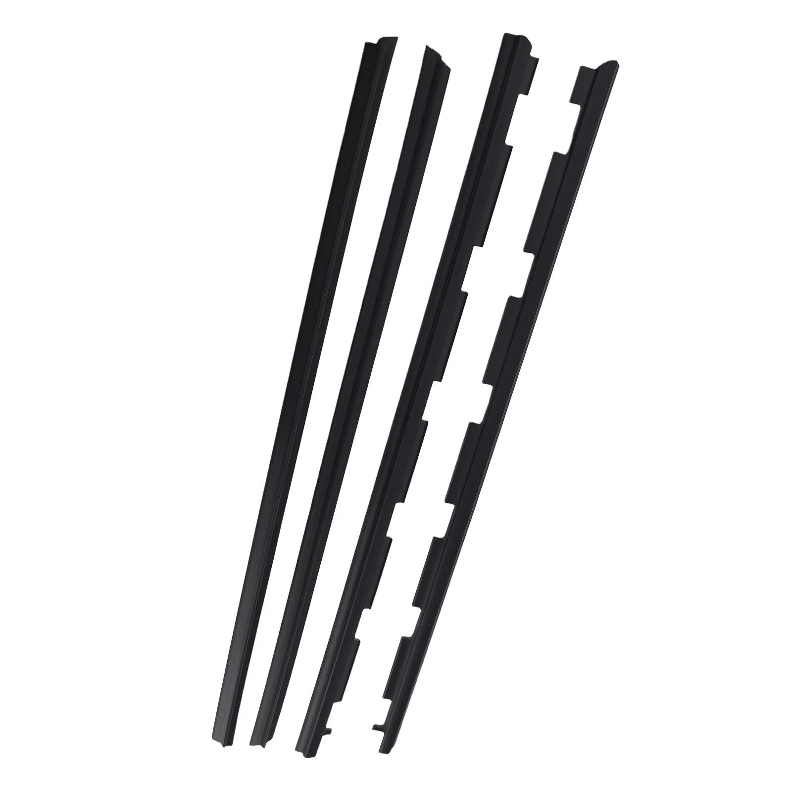 Front Window Belt Kit for Chevrolet K1500/K2500 1988-2000 15991406 Black