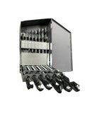 Chicago Latrobe 25pc Metric Drill Bit Set Black Oxide