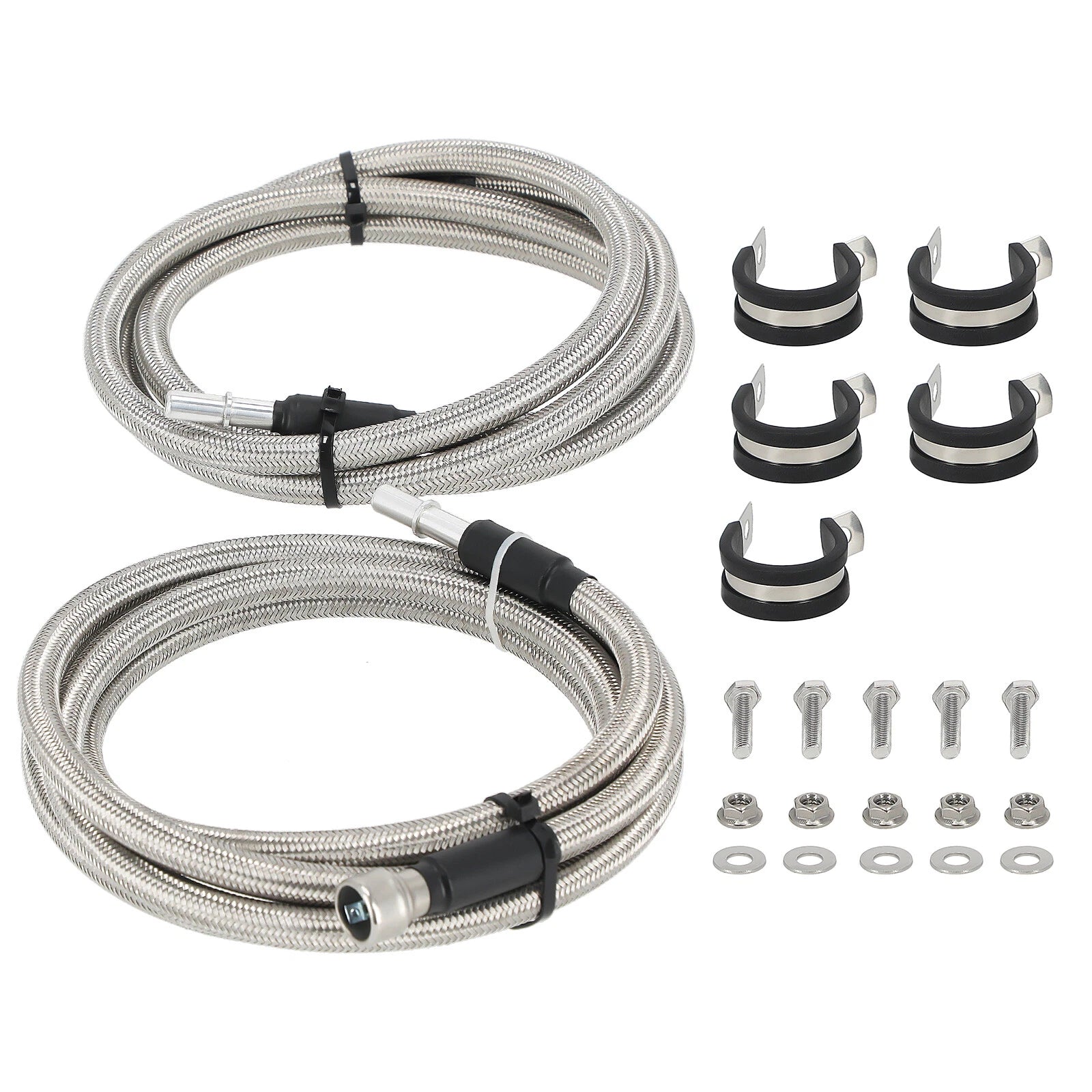 Braided Fuel Line Kit for Silverado Sierra 1500 2500 3500 2004-2010 15946178 New