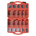 338Pc Thread Repair Tool, HSS Drill Helicoil Kit, SAE 1/4"-1/2"/