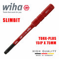 Wiha 43149 SlimBits Torx Plus VDE Elektriker Schraubendreher T15IP 75 mmOpens in