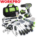 WORKPRO 157PCS Cordless Drill Combo Kit by WORKPRO