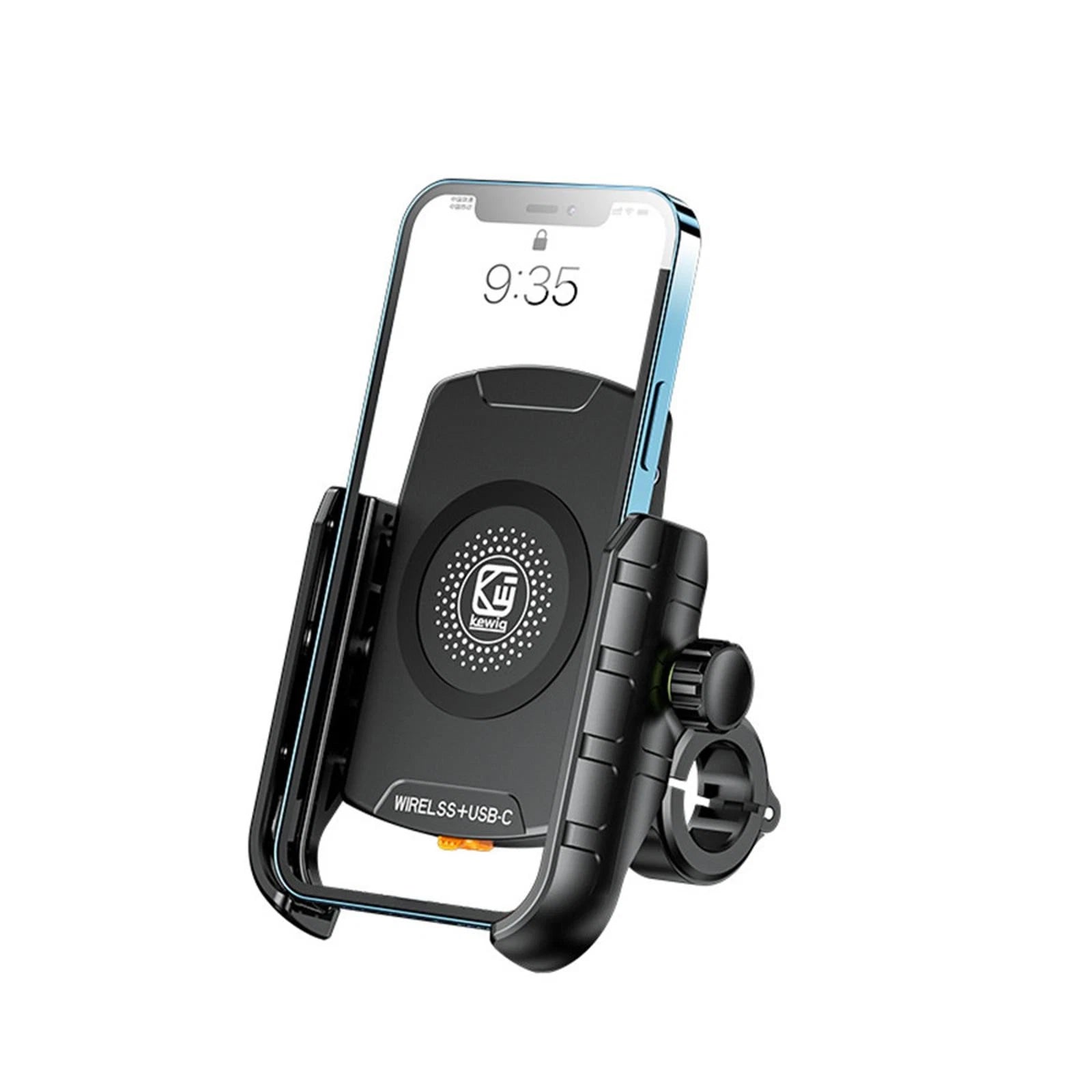 360° Rotating Phone Motorcycle Holder Wireless Charging Quick Charger