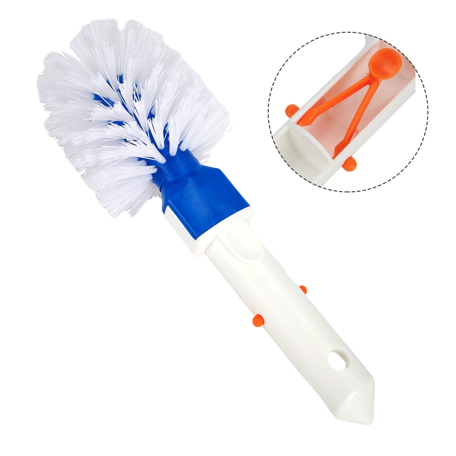 New Listing1Pcs Corner Brush Flexible Use Plastic Material Replaceable Accessori