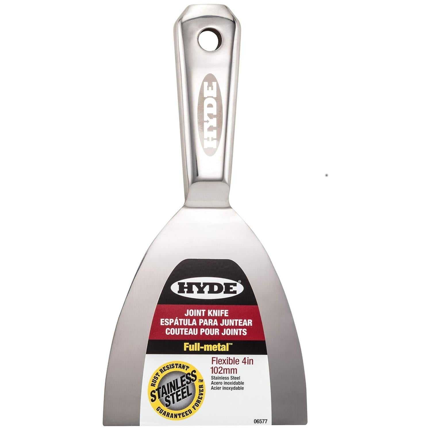 Hyde All Metal Stainless Steel Joint Knife 102mm / | Built Supply Co