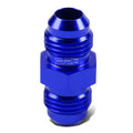 6an An-6 Male Straight Coupler Adapter Flare Blue | Built Supply Co