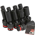 Neilsen Universal Swivel Impact Deep Socket Set