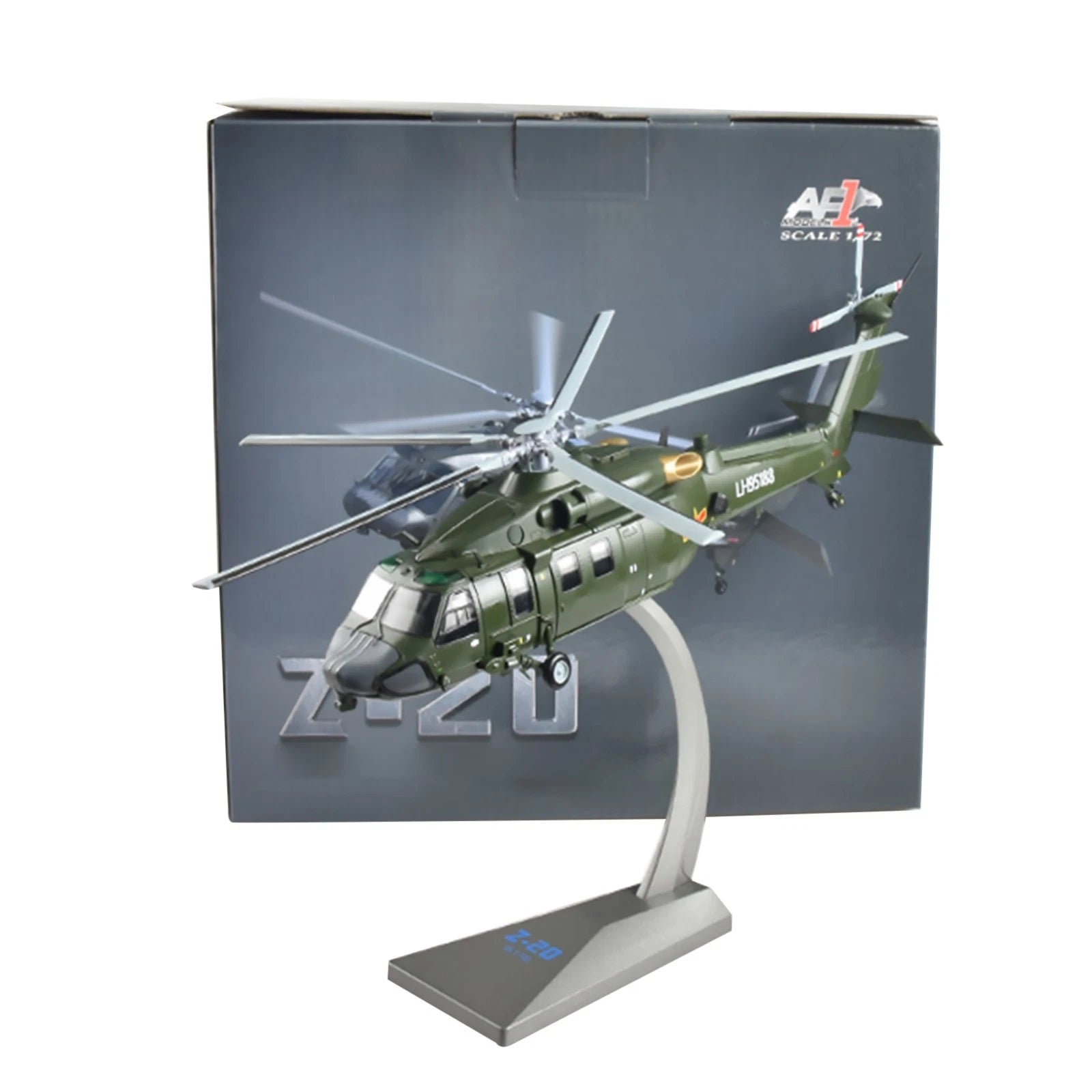 1/72 Armed Straight 20 Helicopter Diecast Model | Built Supply Co