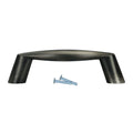 Modern Slanted Style 3" Antique Nickel Kitchen Cabinet Handle Pull