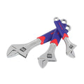 Workpro 3PC 10" 8" 6" Adjustable Wrench Set with Rubberized Anti-Slip