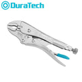 DURATECH 7" Locking Pliers Premium Cr-V Curved Jaw Locking Pliers w/