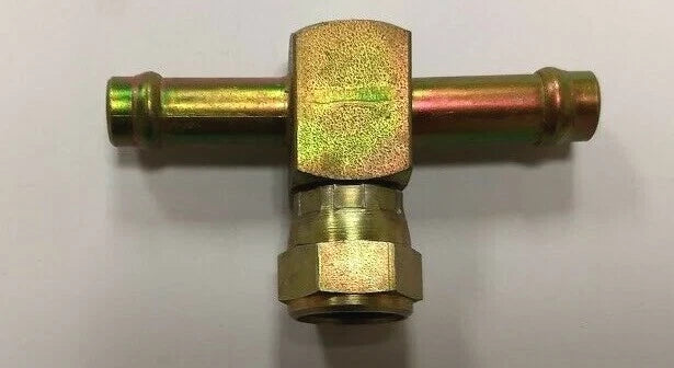 Hydraulic Fitting 3/8" Hose Barb X 3/8" Hose Barb" X 3/8female Fjx