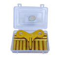 Clock Winding Key Set - All Clock Key Brass Set No. 000 To 15
