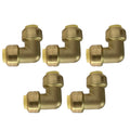 XFITTING 3/8" Push Fit Elbow - 5 Pack
