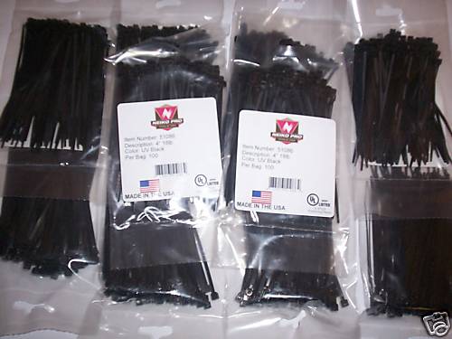 Neiko Pro Tools Nylon Cable Zip Ties