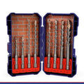8PC Sds Plus Rotary Hammer Drill Bit Set Carbide Tip