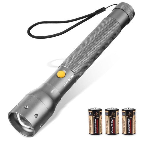 EverBrite Tactical Flashlight with 3 Modes by EverBrite