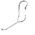 Polehooks Chrome Wire Shelving Hooks All Purpose 4" (5 Pack)