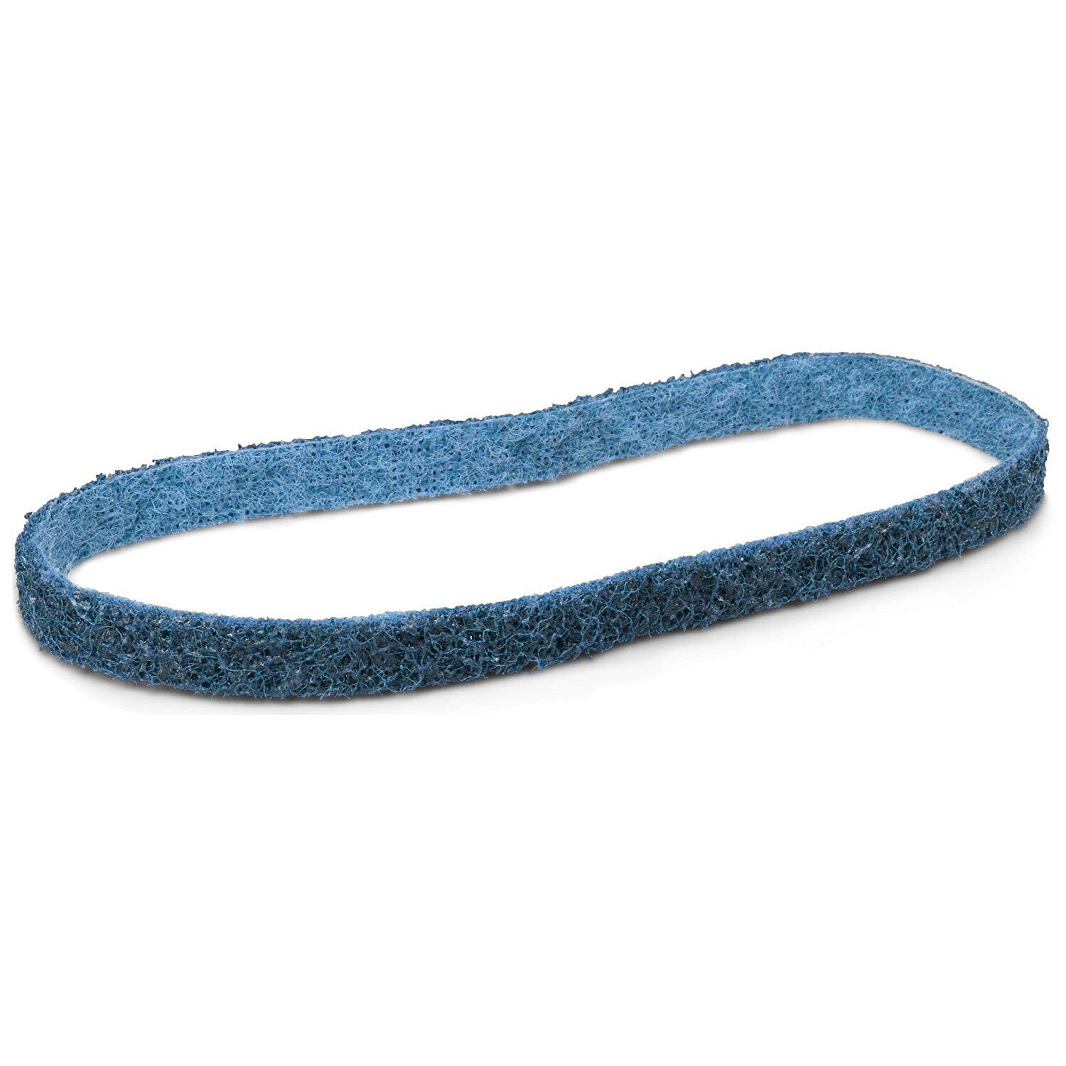 1/2" X 18" Surface Conditioning Non Woven Sanding Belts Kit Blue, Fine