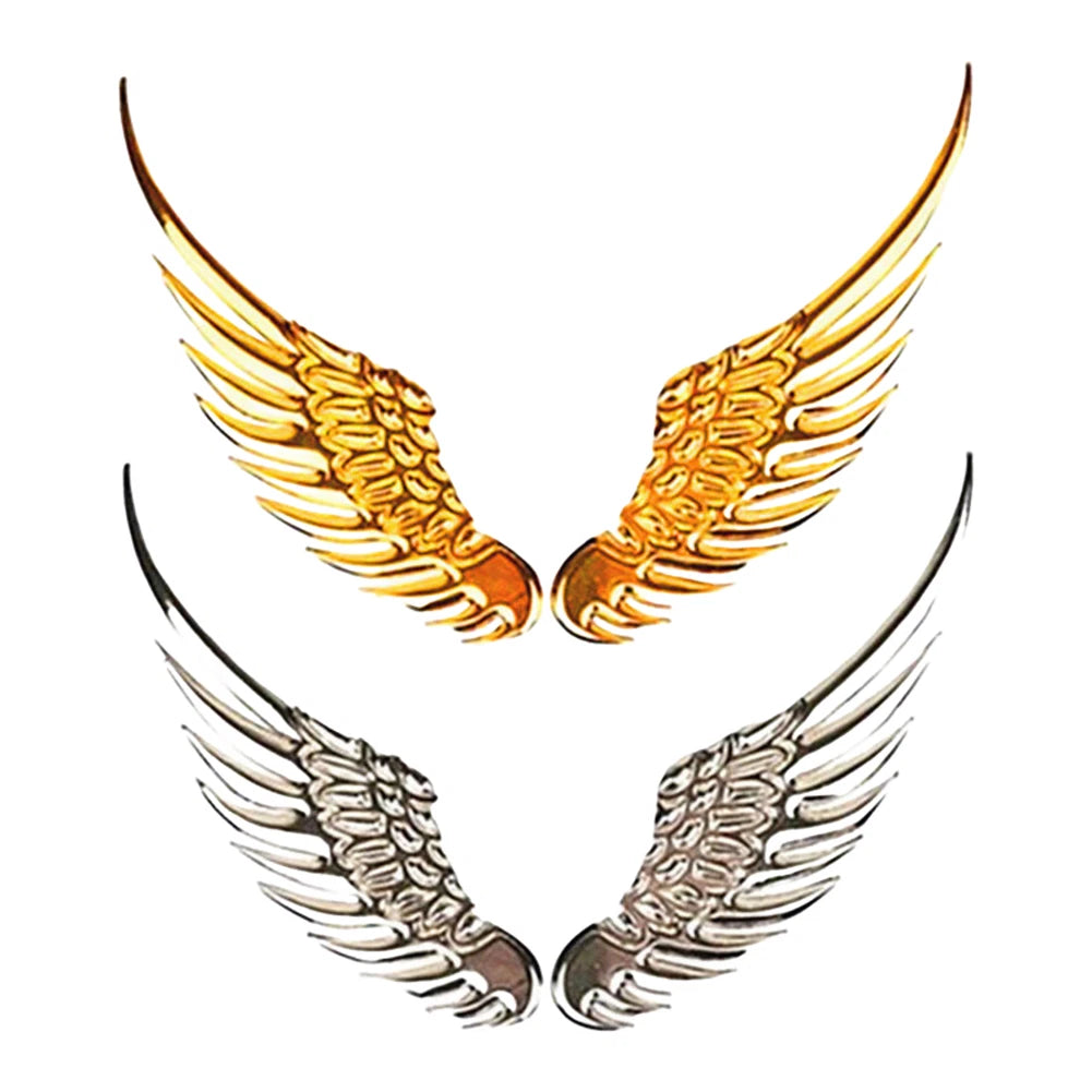 Eye Catching 3d Angel Wing Decals For Car And Motorcycle Exterior