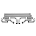 8pcs 3"OD Stainless Steel DIY Custom Exhaust Tubing Pipe Straight