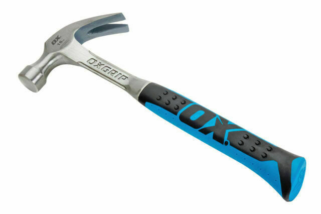 OX Tools 16oz Claw Hammer Solid Forged