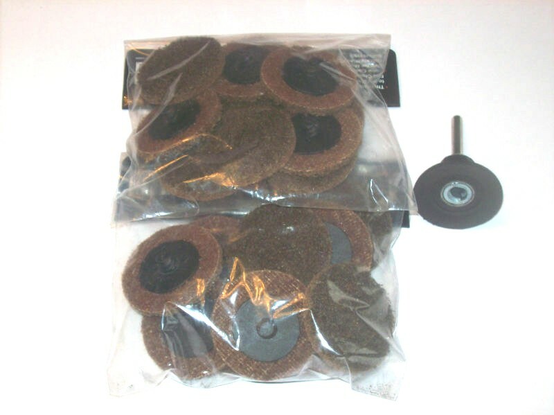20 IIT 2" ROLL LOCK SURFACE PREP ABRASIVE SCUFF DISC CO