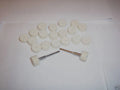 20 Felt Polishing Buffing Wheels W/mandrels