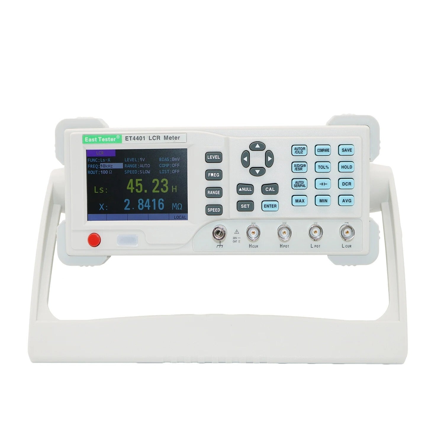 Et4401 Lcr Meter Desktop Bridge Inductance Capacitance 3.5” Tft Lcd