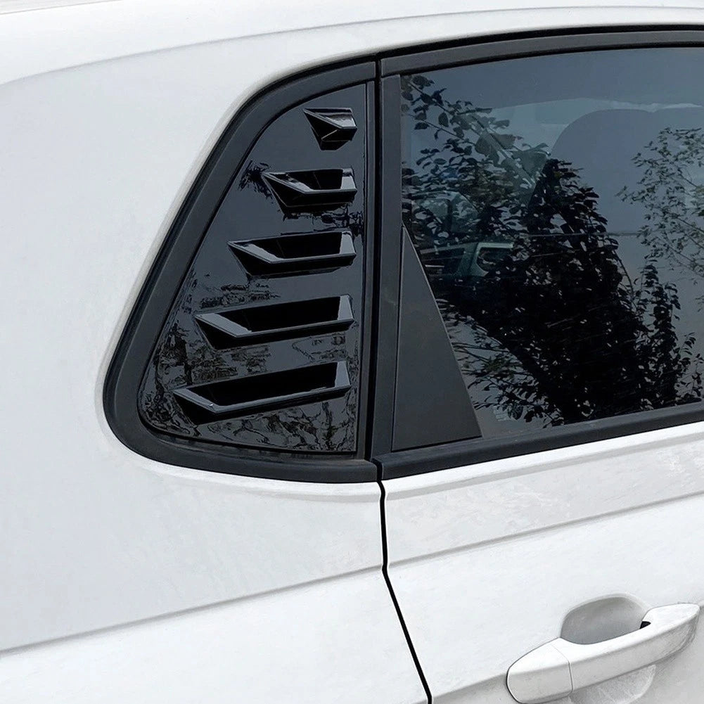 Rear Window Blinds For Polo Mk6 2018 Abs Car Trim Exterior Black