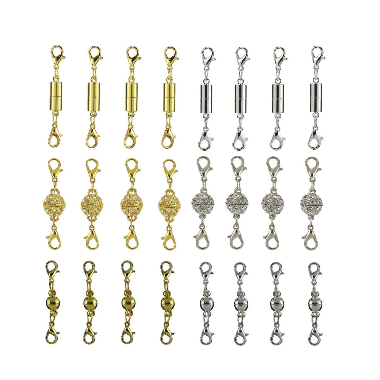 Metal Strong Magnetic Clasps Connectors For Jewelry Necklace Making N