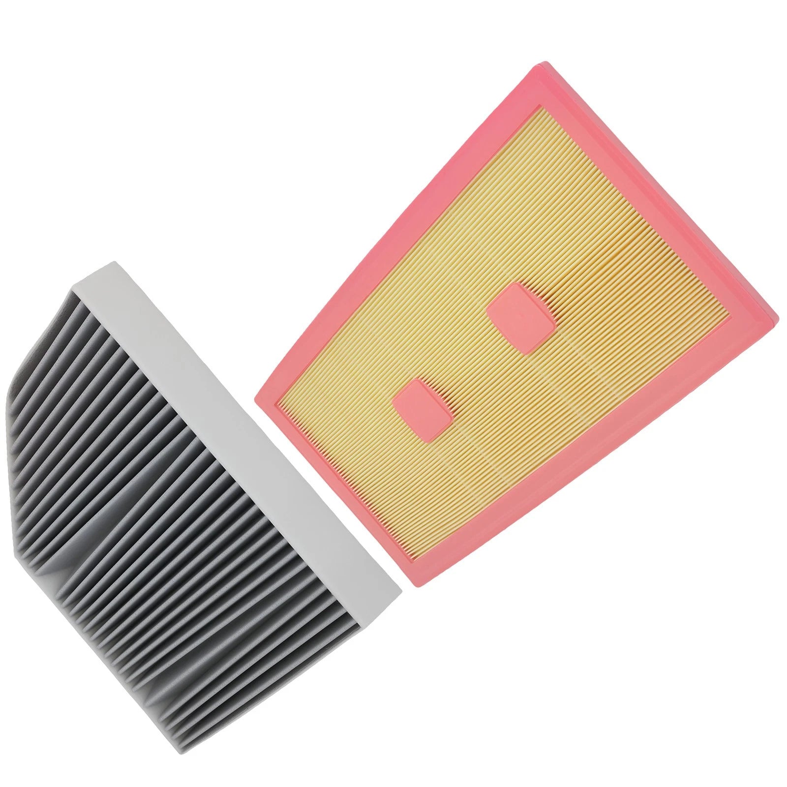 2PCS Air Filter Replacement Set Kit for Mercedes-Benz GLE350 W166 2016-2018