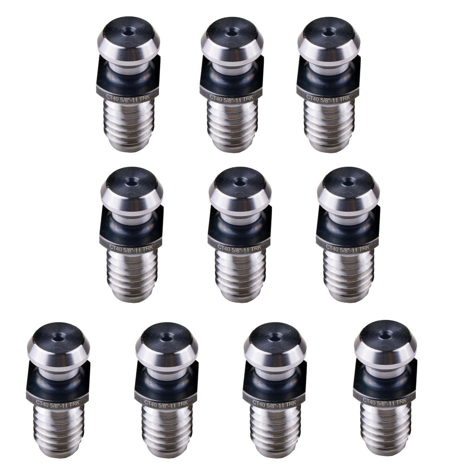 10pc CAT40 5/8-11 Non Coolant Pull Stud Retention Knob For Mazak Fedal