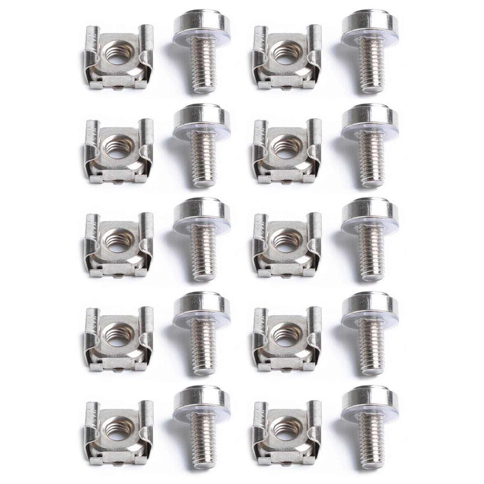 M5 Mounting Screws& Cage Nuts For Server Network Av Rackmount