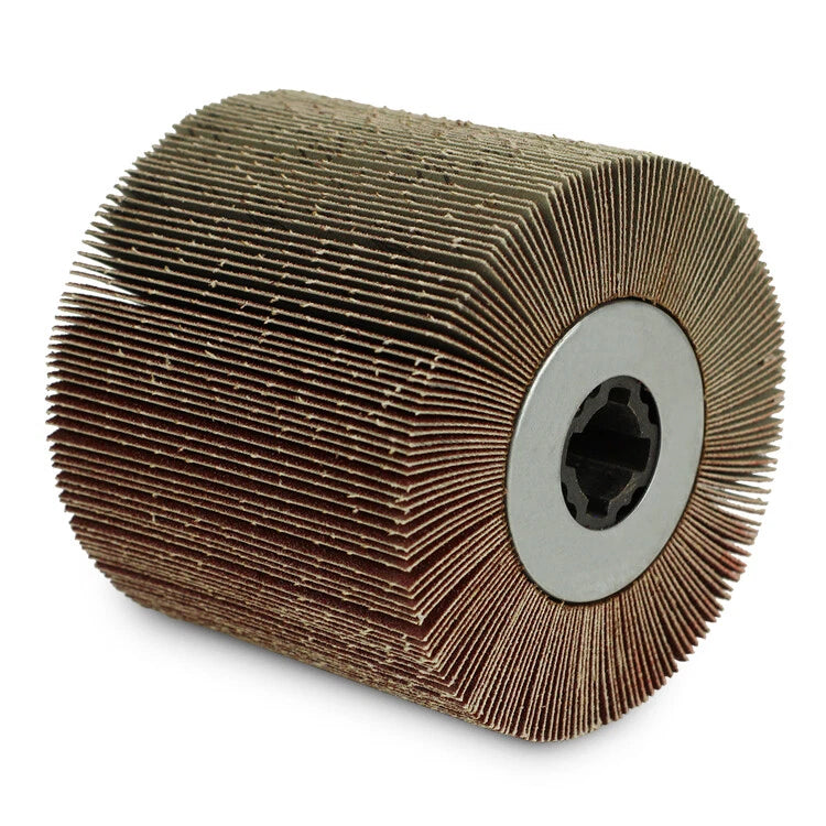 4.5" X 4" Bha Flap Wheel Sanding Drum 3/4" Quad | Built Supply Co