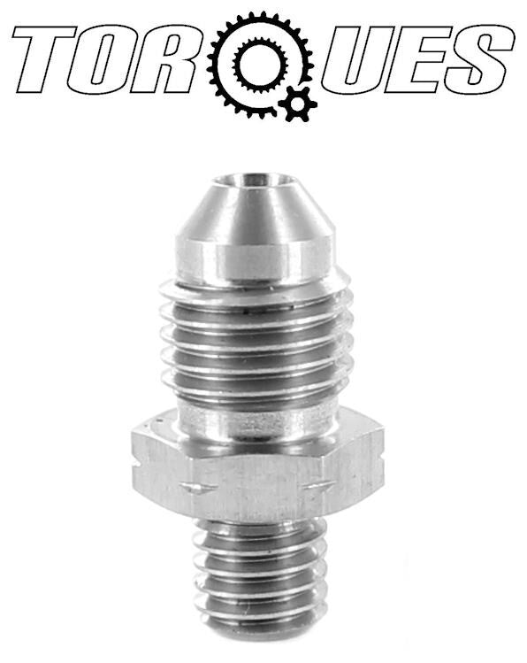 An-4 ( 4an An04 ) M8x1.25 Metric Stainless Steel Adapter