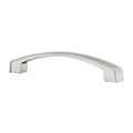 Bow Arch Style 5-1/32" Brushed Nickel Cabinet Dresser Pull Handle