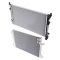 Coolant Radiator & AC Condenser for VW Jetta Trendline Sedan Wagon