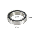 25*37*7mm 6805-2rs Ball Bearing Steel Ball Bicycle Parts