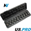 US PRO Industrial 3/8-Drive Swivel Impact Socket Set 10pcs