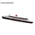 1:400 Queen Mary Ii Cruise Liner Ship 3d Paper Model Ornaments