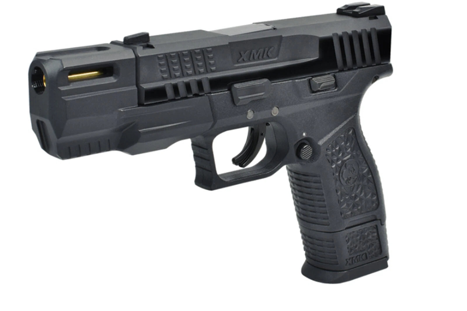 Semi-automatic Ics Ble Xmk Gas Blowback Airsoft Pistol Gun 1:1 Asg