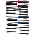 Eklind 18pc Hex Screwdriver Set Ball End 5/64"-1/4"