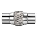 8" Double Braid Stainless Steel Flex 2.5" Od | Built Supply Co