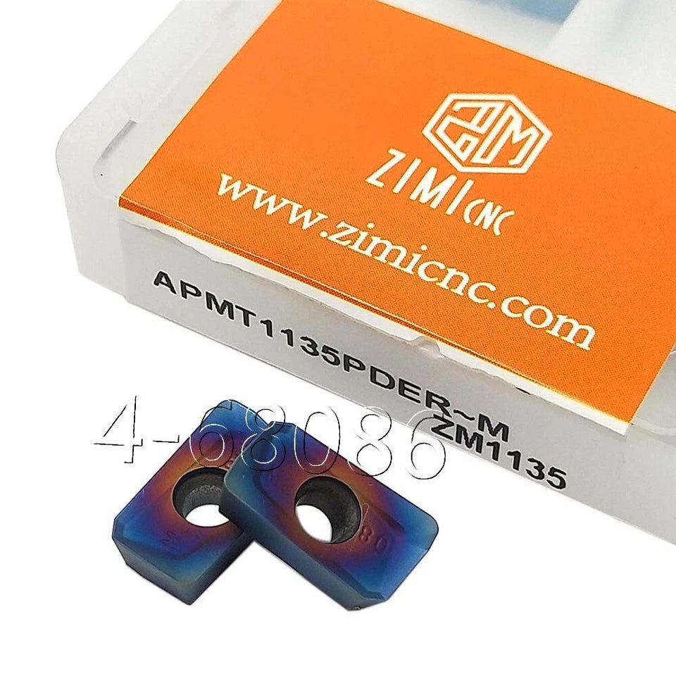 Hrc65 Apmt1135pder-m<wbr/>2 Zm1135 Carbide Insert Apkt1135