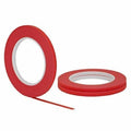 3 Pack 1/4" .25 Inch X 60yd (6mm X 55m) Thin Stikk Red Painters